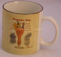 Sakura Paul Brent Tiki Tiki SINGAPORE SLING Coffee Mug